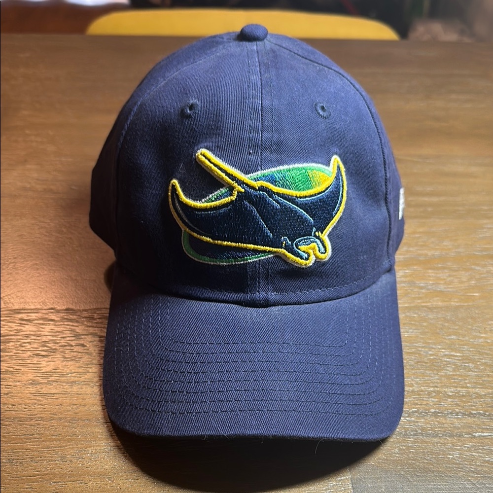 Tampa Bay Rays Navy Blue Baseball Cap with Stingray Logo